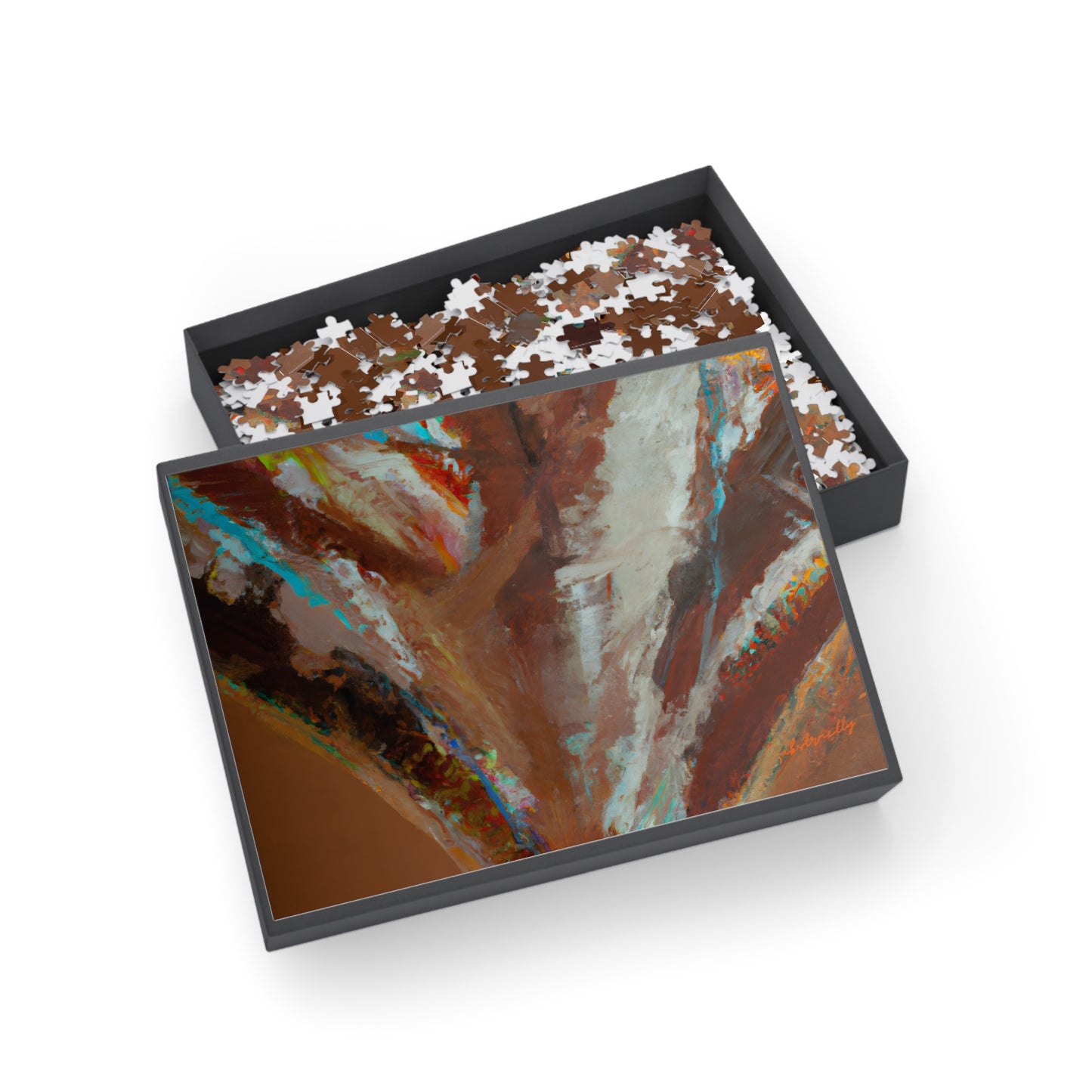 Quantum Glitter Crystal - Magnesium, Abstractly - Puzzle