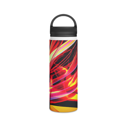 Vera Whitmore - Electromagnetic Force, Abstractly - Stainless Steel Water Bottle