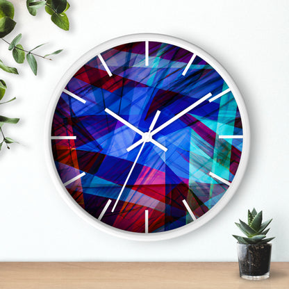 Lena Bernstein - Friction Force, Abstractly - Wall Clock