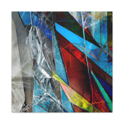 Miles Caldwell - Friction Force, Abstractly - Canvas