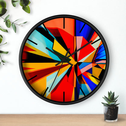 Oliver Lancaster - Electric Force, Abstractly - Wall Clock