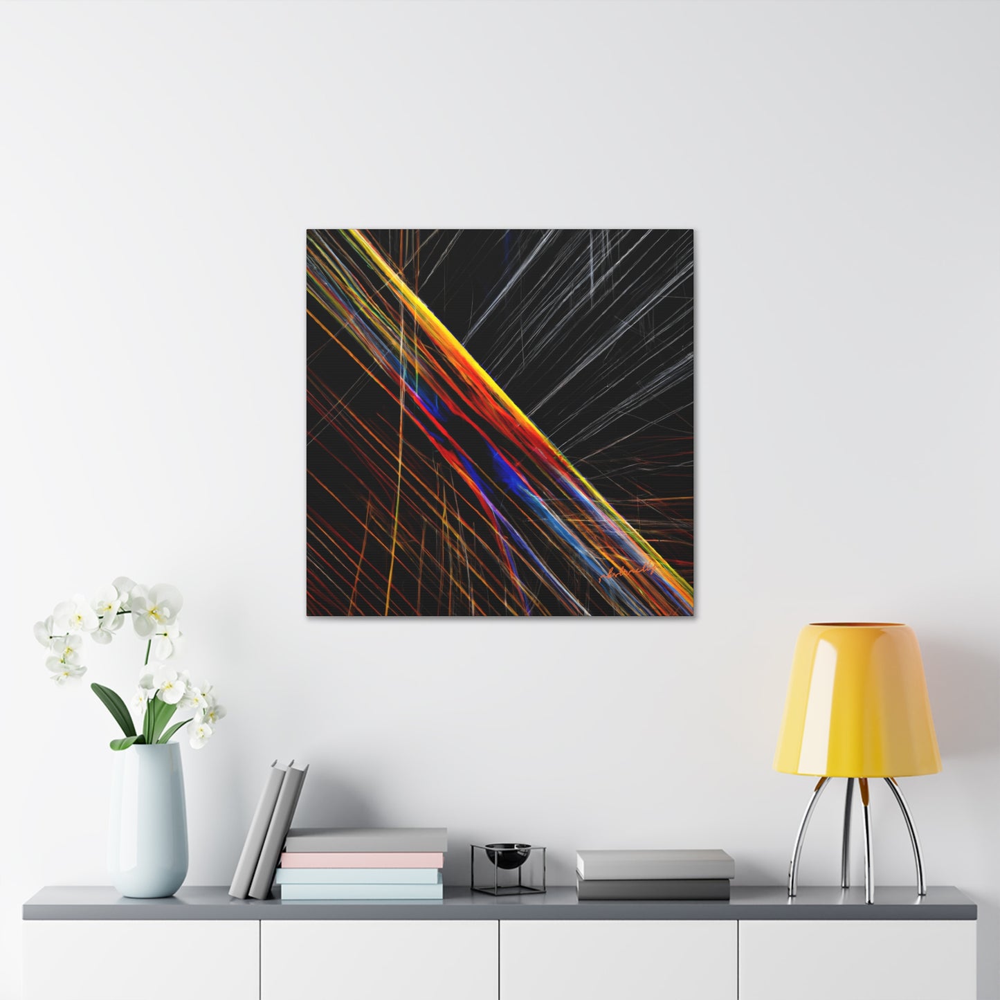 Marion Huxley - Electric Force, Abstractly - Canvas