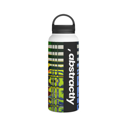 Leonardo Winterbourne - Strong Force, Abstractly - Stainless Steel Water Bottle