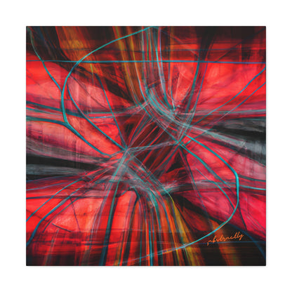 Lois Strauss - Electromagnetic Force, Abstractly - Canvas