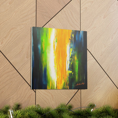 Aetherium Oxide - Fluorine, Abstractly - Canvas