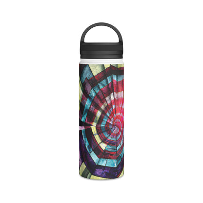 Vera Blackburn - Gravity Force, Abstractly - Stainless Steel Water Bottle