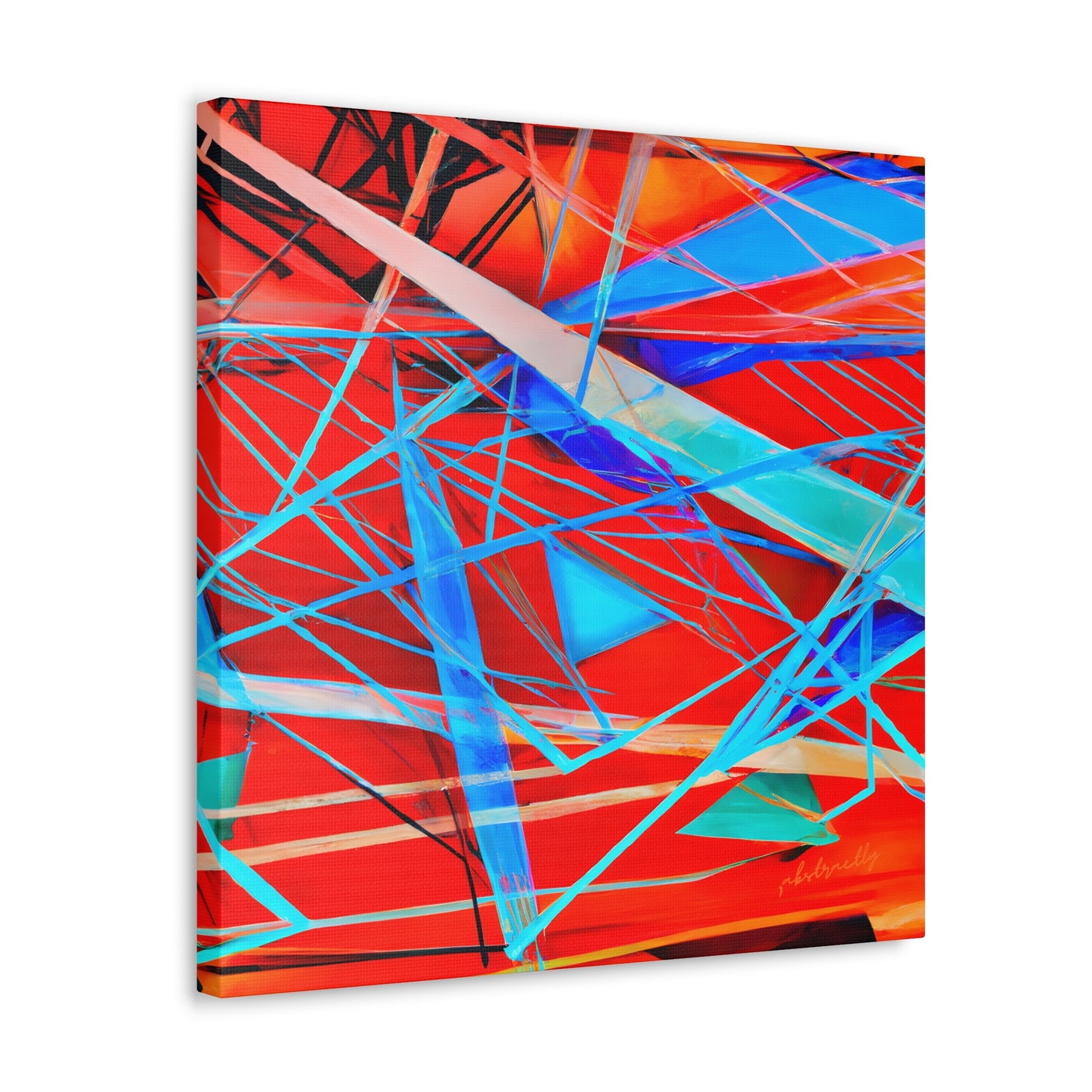 Darlene Roessler - Electric Force, Abstractly - Canvas