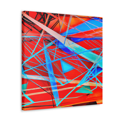 Darlene Roessler - Electric Force, Abstractly - Canvas