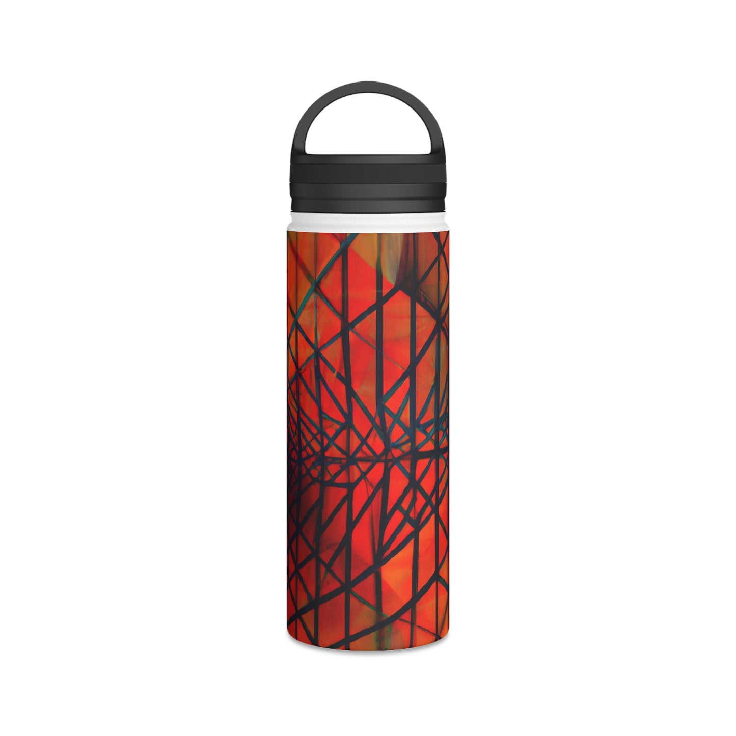 Harold Fitzsimmons - Tension Force, Abstractly - Stainless Steel Water Bottle