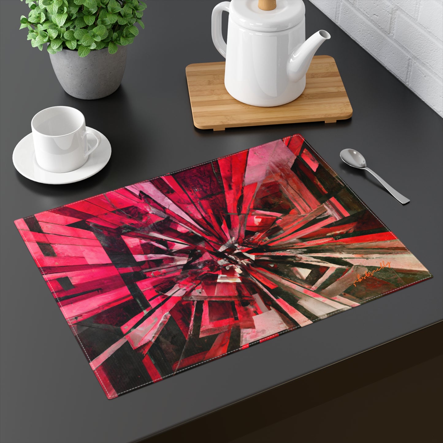 Loren Scott - Gravity Force, Abstractly - Placemat