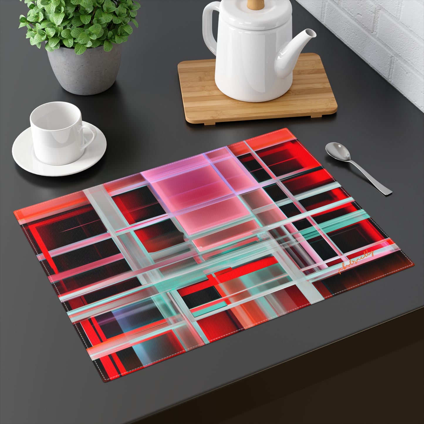 Alexandra Gunderson - Magnetic Force, Abstractly - Placemat