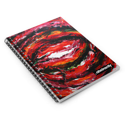 Galaxium Carbonide - Phosphorus, Abstractly - Spiral Notebook