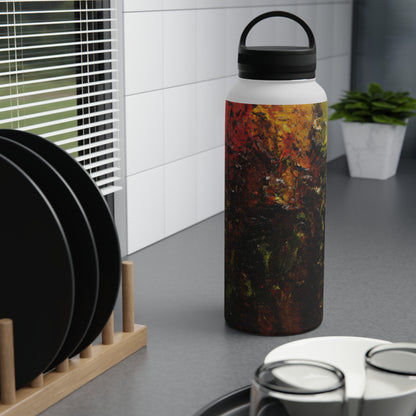 Plutonian Starstone - Chemistry, Abstractly - Stainless Steel Water Bottle