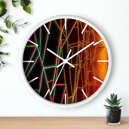 Alec Richardson - Tension Force, Abstractly - Wall Clock