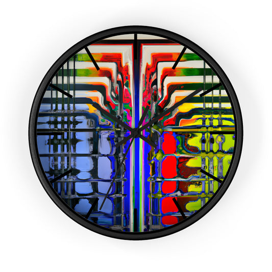 Leonardo Winterbourne - Strong Force, Abstractly - Wall Clock