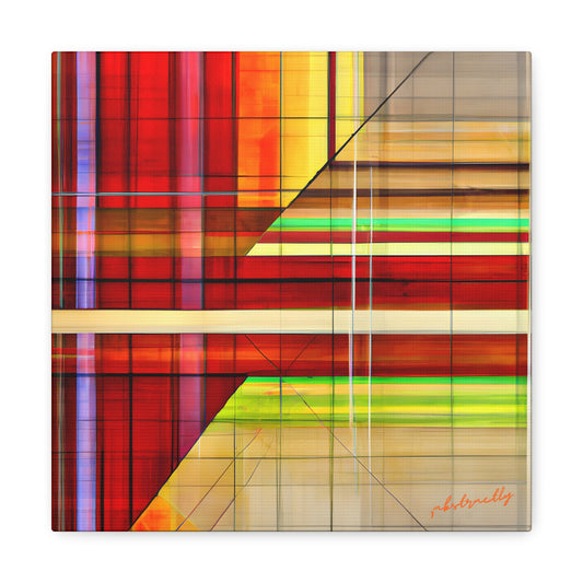 Evelyn Broadmore - Friction Force, Abstractly - Canvas