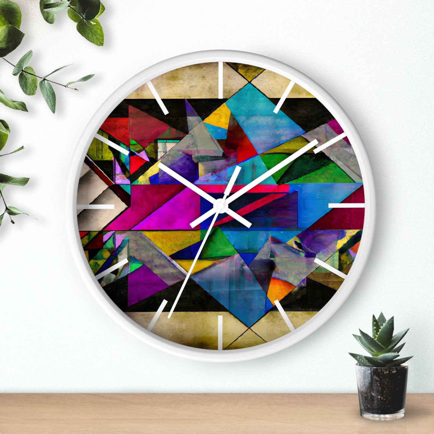 Lena Hartmann - Gravity Force, Abstractly - Wall Clock