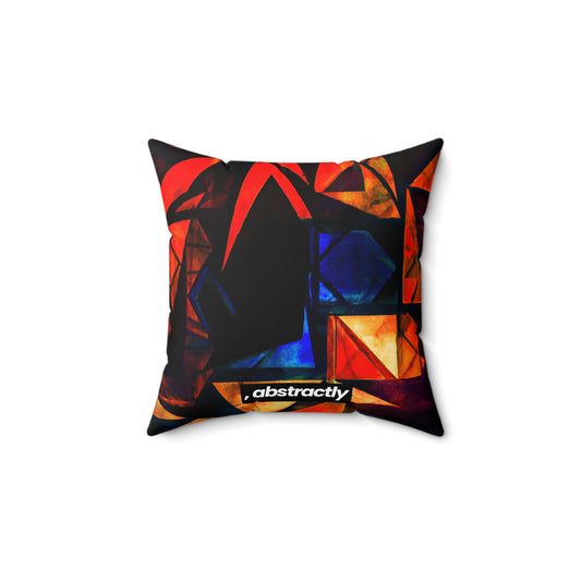 Loren Morgan - Normal Force, Abstractly - Faux Suede Throw Pillow