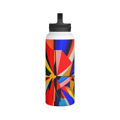 Oliver Lancaster - Electric Force, Abstractly - Stainless Steel Water Bottle