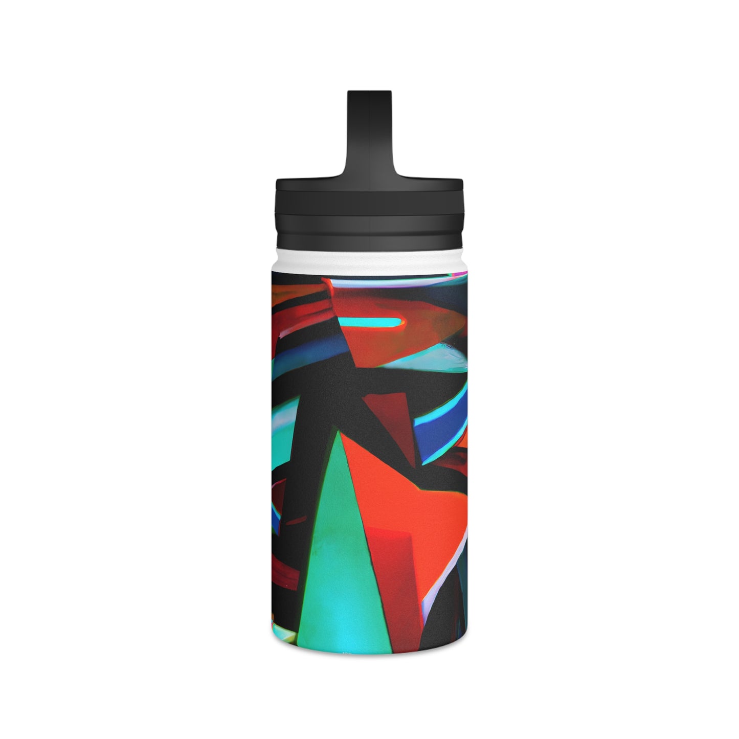 Betty Hawking - Friction Force, Abstractly - Stainless Steel Water Bottle