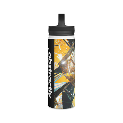 Peak Integrity - Tax, Abstractly - Stainless Steel Water Bottle