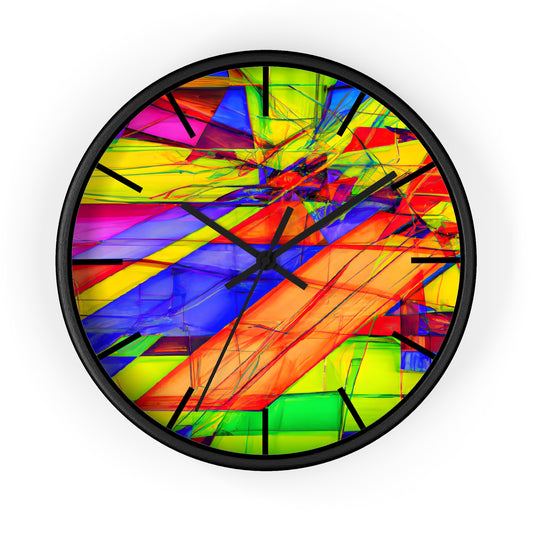 Valerie Higgs - Electric Force, Abstractly - Wall Clock