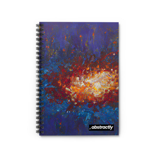 Ethereal Bluestone - Chemistry, Abstractly - Spiral Notebook