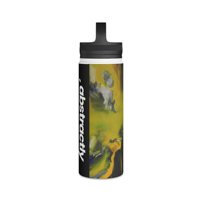 Quantum Crystalline Flux - Chemistry, Abstractly - Stainless Steel Water Bottle