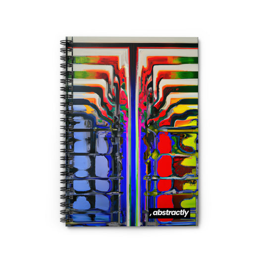 Leonardo Winterbourne - Strong Force, Abstractly - Spiral Notebook