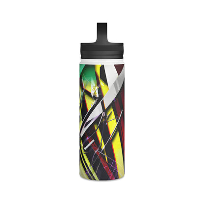 Audrey Rasmussen - Applied Force, Abstractly - Stainless Steel Water Bottle