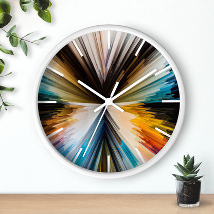 Iris Caldwell - Gravity Force, Abstractly - Wall Clock