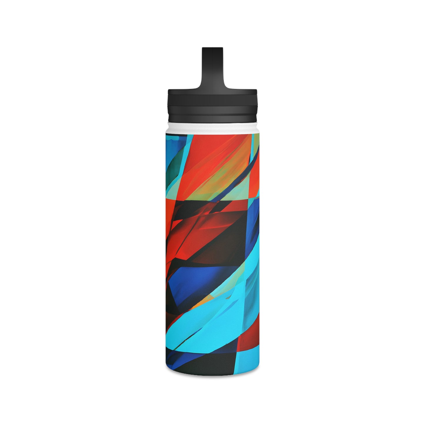 Helen Brandt - Electric Force, Abstractly - Stainless Steel Water Bottle