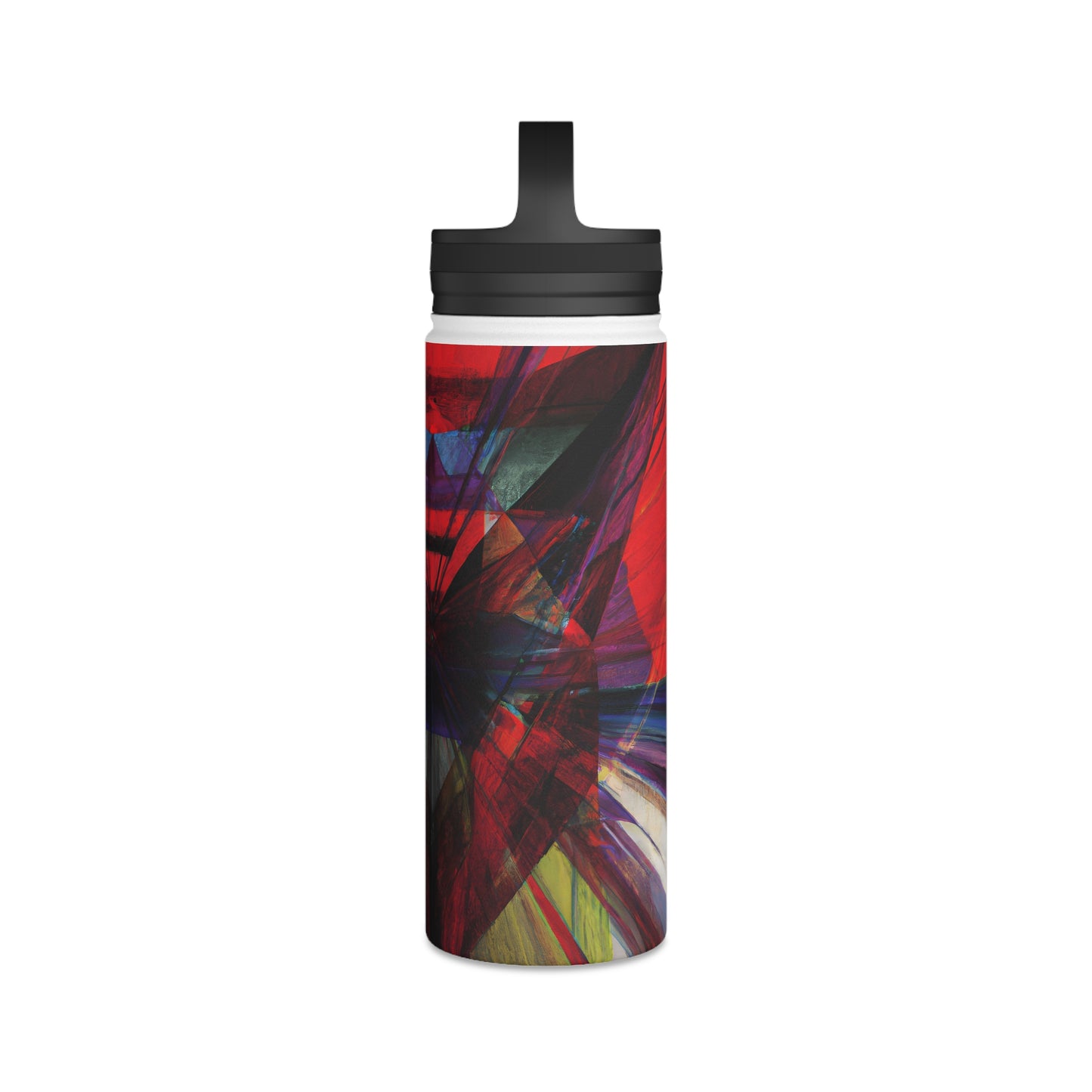 Rebecca Morland - Gravity Force, Abstractly - Stainless Steel Water Bottle