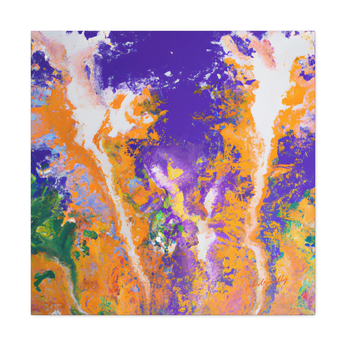 Solarium Particulate - Chemistry, Abstractly - Canvas