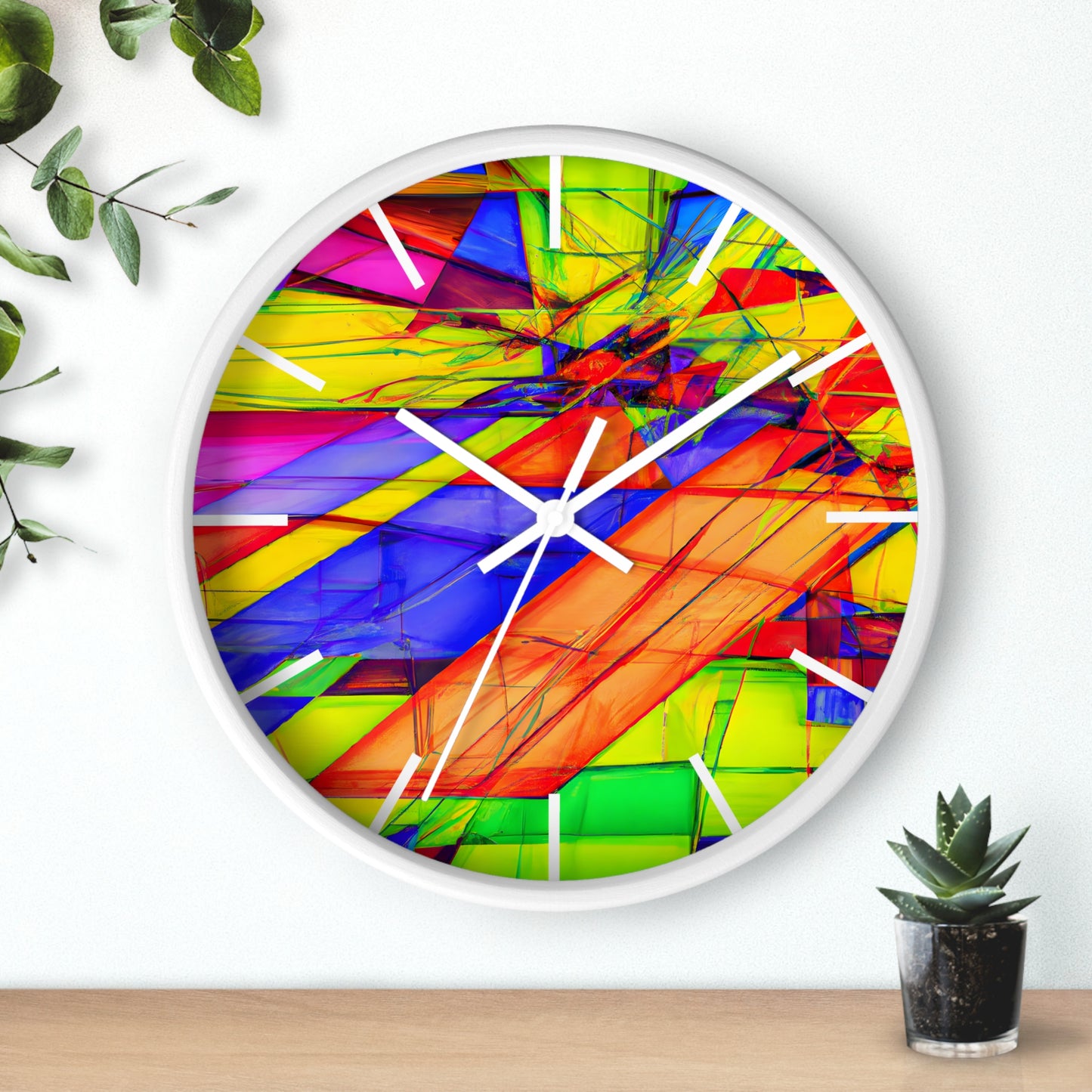 Valerie Higgs - Electric Force, Abstractly - Wall Clock