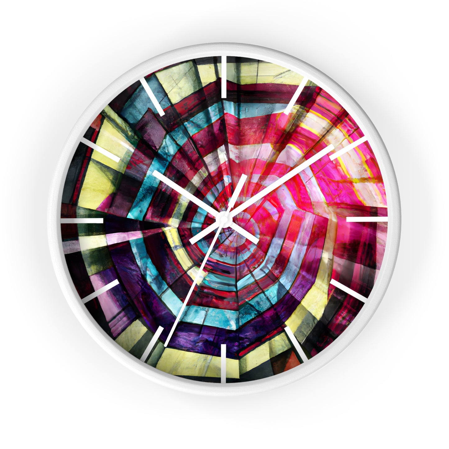 Vera Blackburn - Gravity Force, Abstractly - Wall Clock