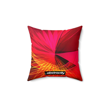 Emilia Sternberg - Normal Force, Abstractly - Faux Suede Throw Pillow