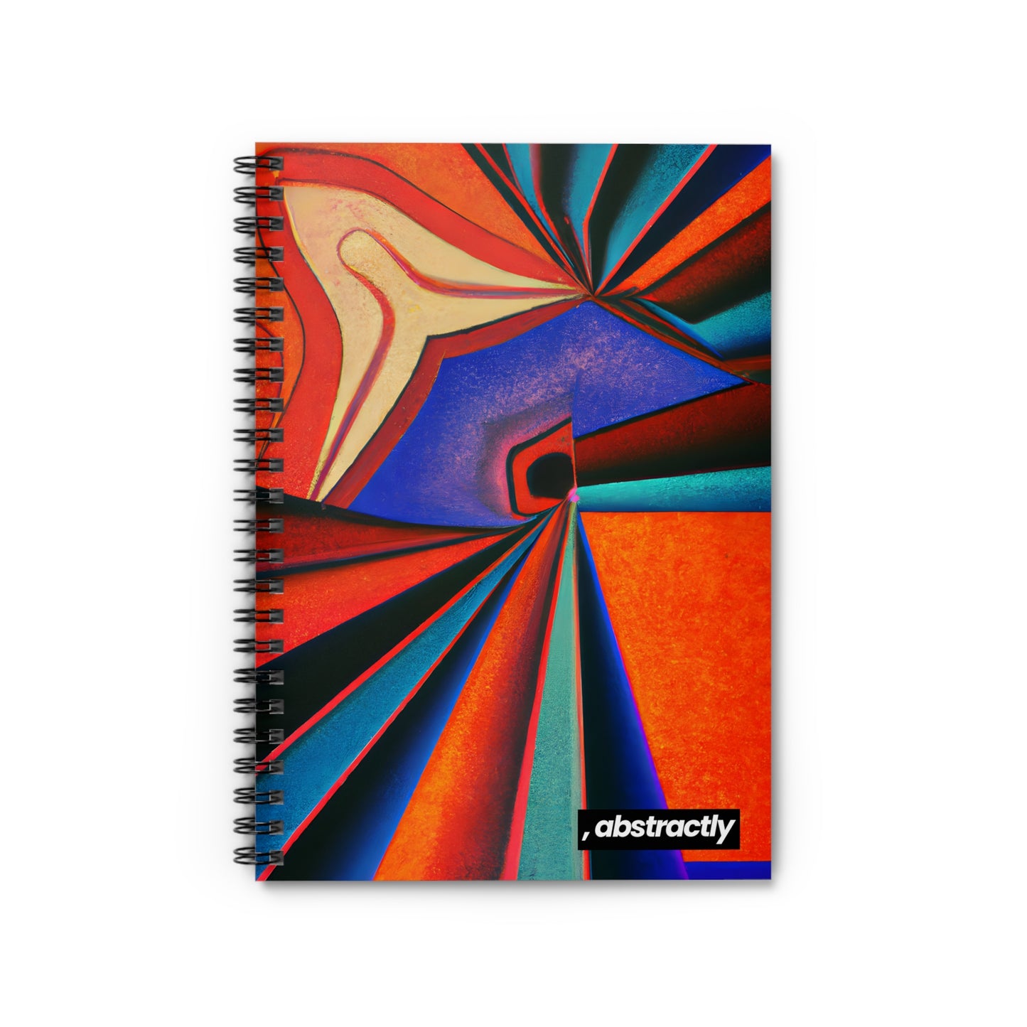 Kenneth Hadley - Weak Force, Abstractly - Spiral Notebook