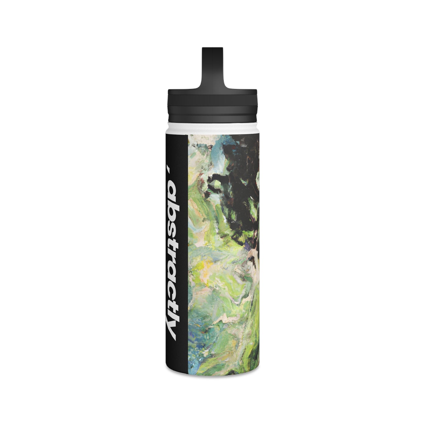 Lustra Vanadium Crystal - Chemistry, Abstractly - Stainless Steel Water Bottle