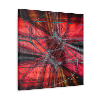 Lois Strauss - Electromagnetic Force, Abstractly - Canvas