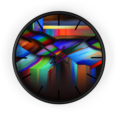 Henry Brinkley - Air Resistance Force, Abstractly - Wall Clock