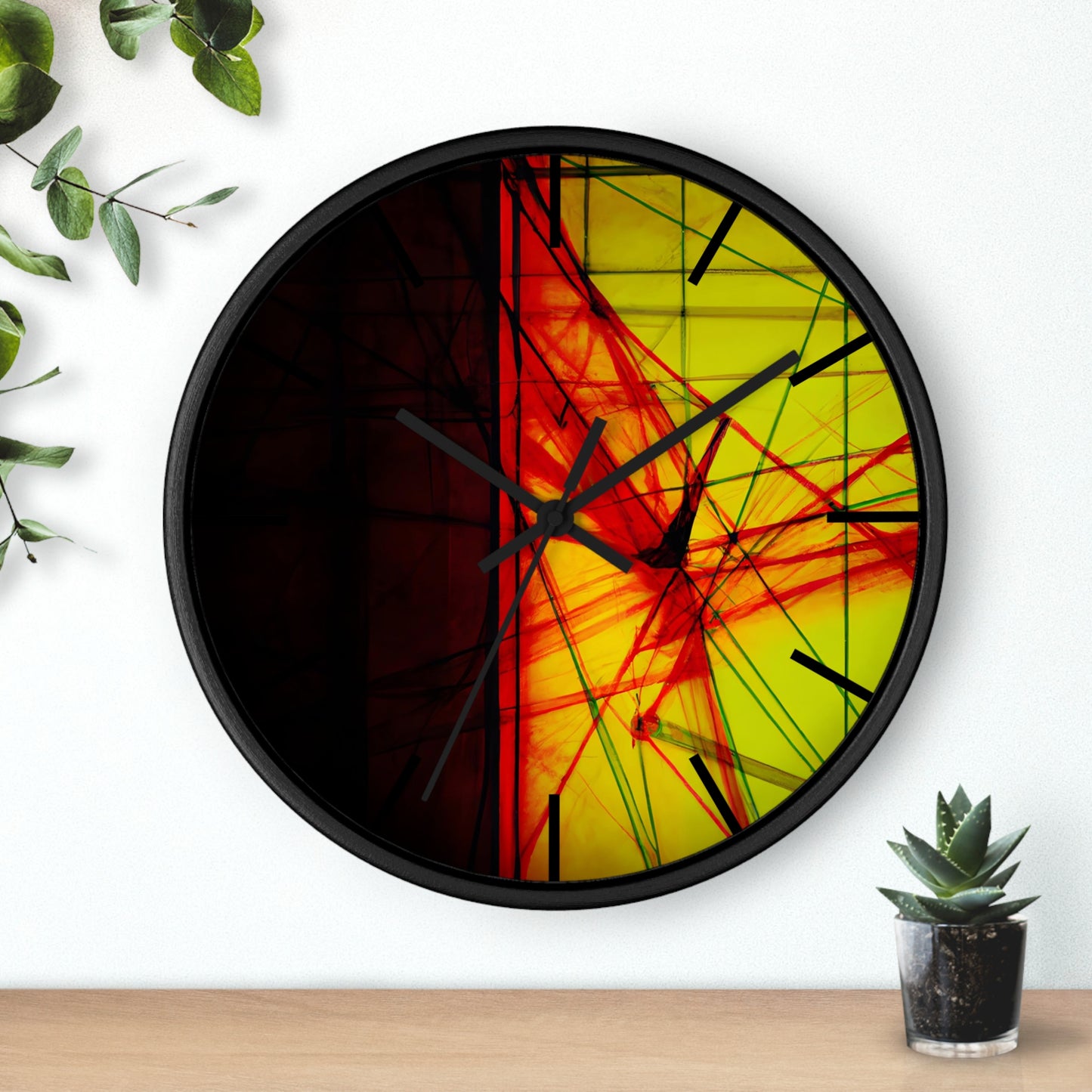 Leonard Sheffield - Magnetic Force, Abstractly - Wall Clock