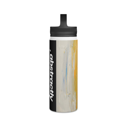 Pixeo Compound - Scandium, Abstractly - Stainless Steel Water Bottle