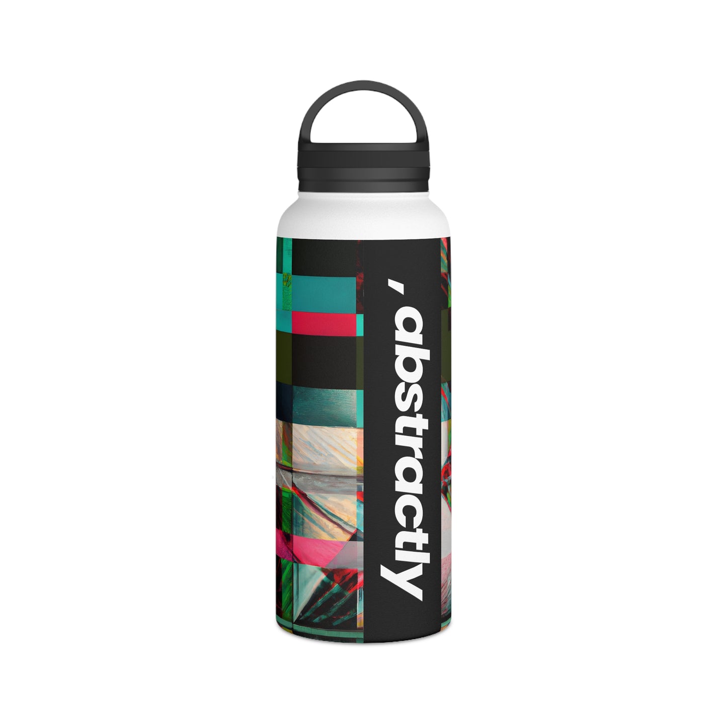 Adrian Goddard - Applied Force, Abstractly - Stainless Steel Water Bottle