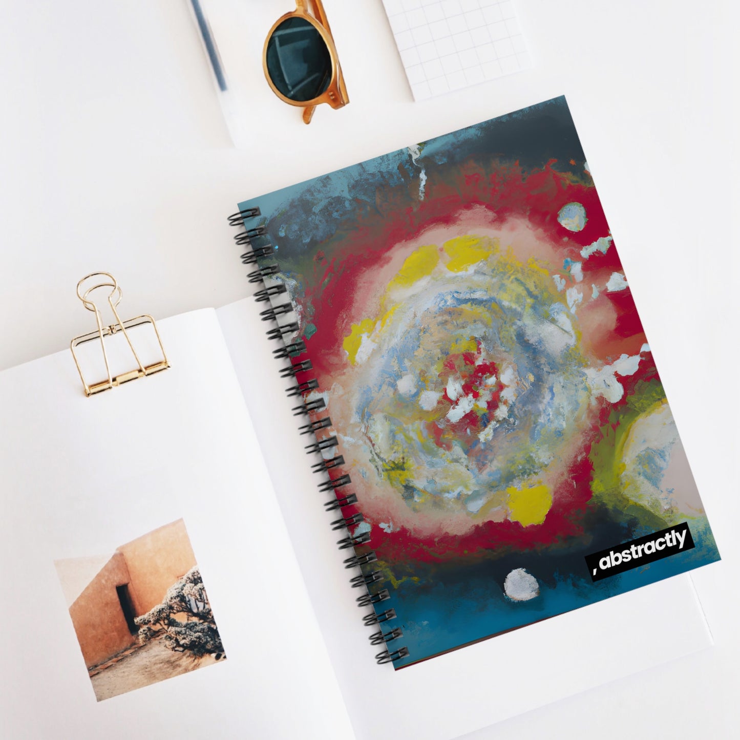 Starlight Sulfate - Chemistry, Abstractly - Spiral Notebook