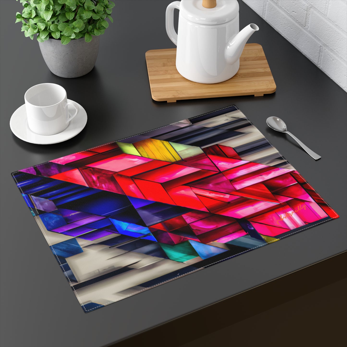 Ruth Rosenfield - Applied Force, Abstractly - Placemat