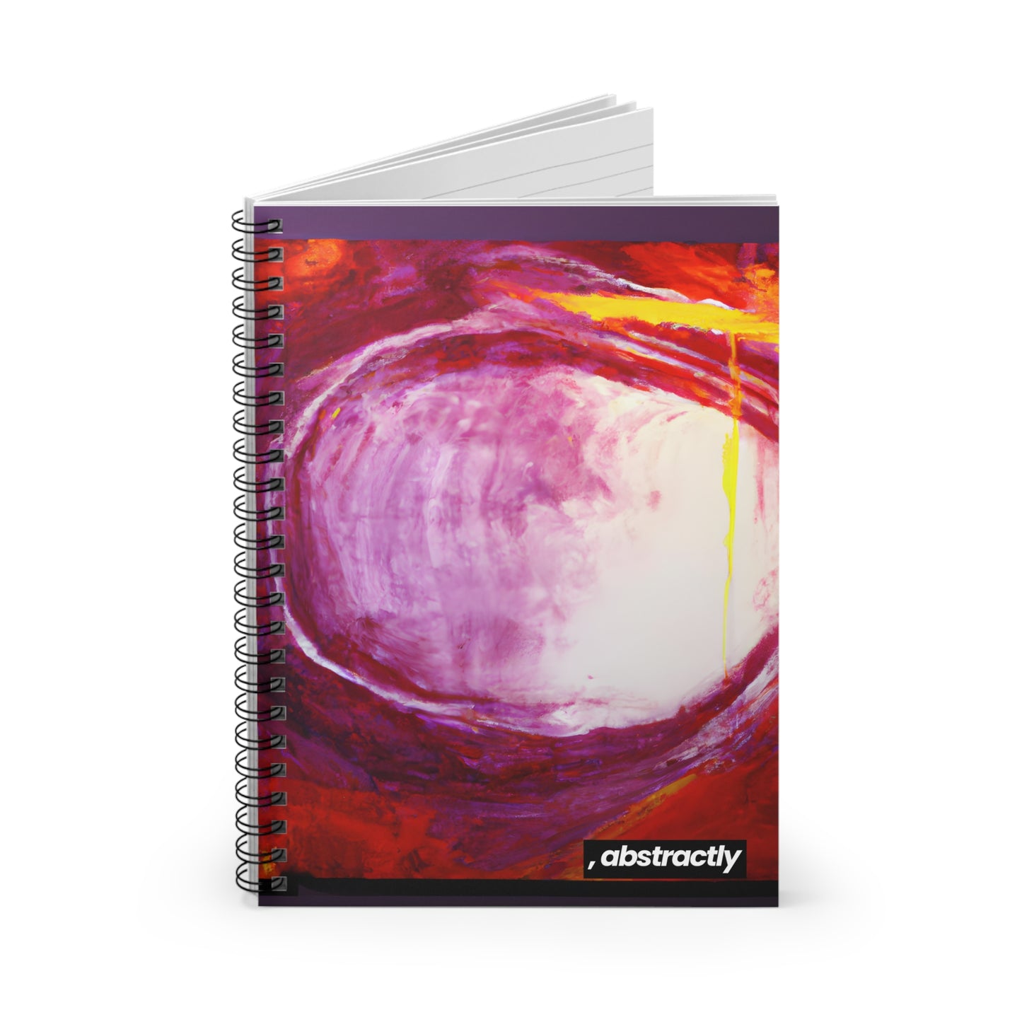 Quazarium Crystalite - Vanadium, Abstractly - Spiral Notebook