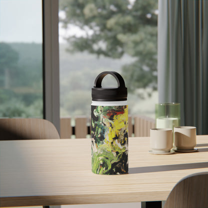 Lustra Vanadium Crystal - Chemistry, Abstractly - Stainless Steel Water Bottle