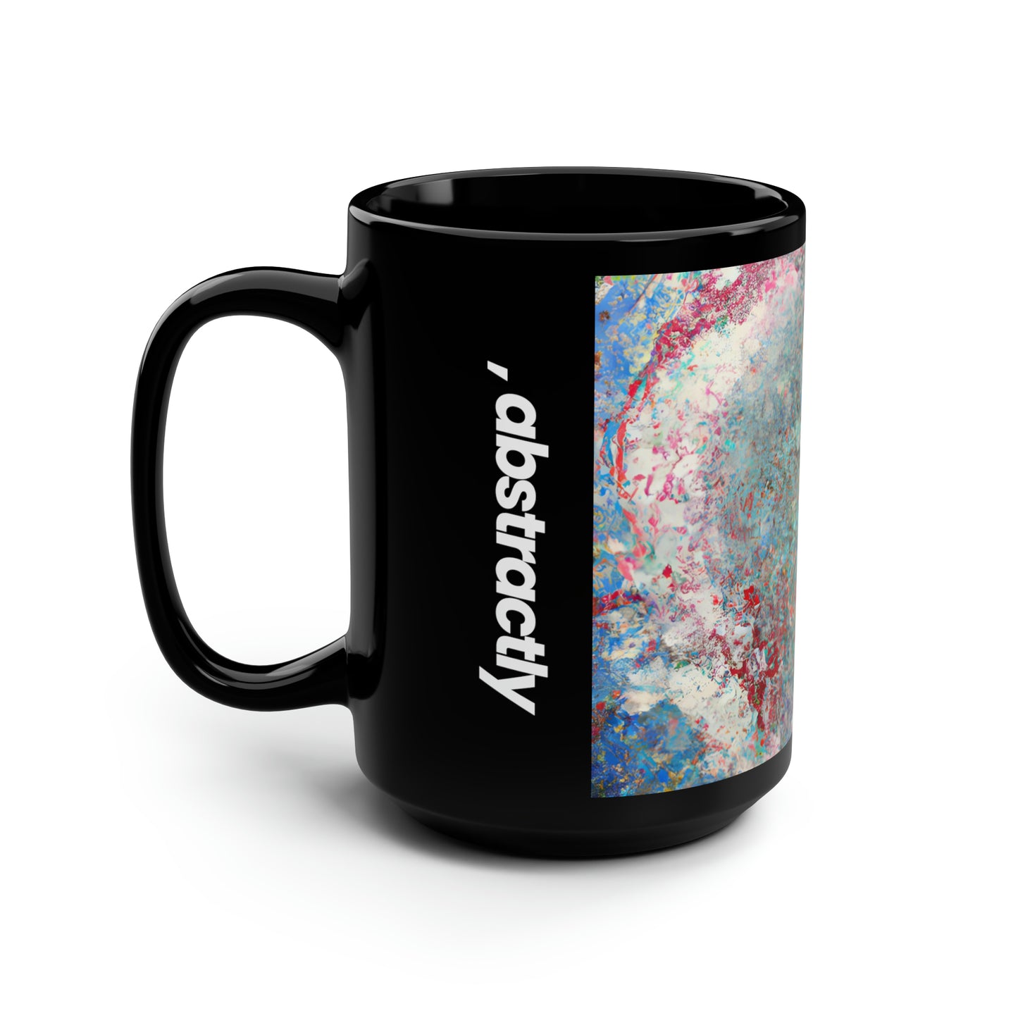 Vanadium Synthetite - Chemistry, Abstractly - Black Ceramic Mug 15oz