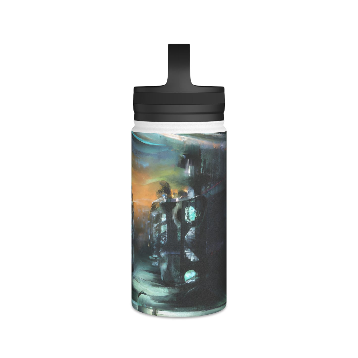 VentureGuard Financial - Diversification, Abstractly - Stainless Steel Water Bottle